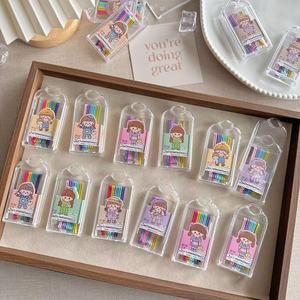 กิ๊บติดผมโลหะลายการ์ตูนอะนิเมะน่ารักสำหรับผู้หญิงแบบพกพาสำหรับนักเรียนแบบหนีบผม - Product Image 1