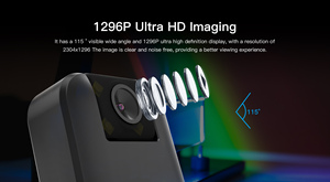 CB77 1080P Ultra HD pil işletilen taşınabilir güvenlik kamera 180 derece ayarlanabilir Lens Mini WiFi kamera CMOS H.264 1 yıl IP65 - Product Image 3