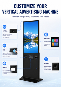 ตู้คีออสก์หน้าจอสัมผัสขนาด 55 นิ้ว <span class=keywords><strong>4K</strong></span> RTX4070 พร้อมกราฟิก <span class=keywords><strong>Avatar</strong></span> AI แอนิเมชั่น กล้องอินเตอร์แอคทีฟ และไมโครโฟน สำหรับศูนย์จัดแสดงนิทรรศการและสนามบิน - Product Image 2