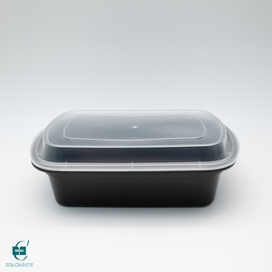 Disposable PP Plastic Food Storage Containers with Lids, <b>Stackable</b> Meal Prep <b>Boxes</b> for Takeout, <b>Lunch</b> and Kitchen Organization - Product Image 4