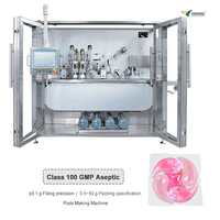 Machine d'emballage automatique de capsules de lessive haute précision et économes en énergie pour la recherche et le développement