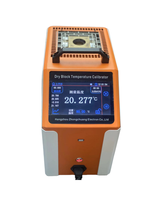 Kalibrator suhu blok kering portabel, untuk penggunaan kalibrasi termometer di industri laboratorium-45 ~ 1210 ℃