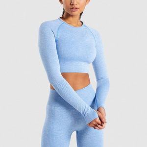 ¡Oferta! traje deportivo <span class=keywords><strong>de</strong></span> manga larga <span class=keywords><strong>de</strong></span> invierno para mujer, ropa deportiva para entrenamiento, ropa activa, conjuntos <span class=keywords><strong>de</strong></span> Yoga, Fitness - Product Image 5