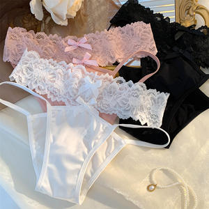 Braguitas de Encaje Sexy para Mujer 2024, Transpirables, Sin Costuras, de Tiro Bajo, Estilo Puro Deseo, Encantadoras para Citas, Uso Diario, Tejidas, Suministro ODM - Product Image 2