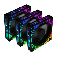 Ventilador de refrigeración de CPU de alto rendimiento, enfriador LED de 120mm para PC y Gamer