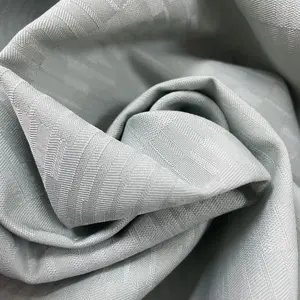 100% Polyester Yarn Flame Retardant Jacquard fabric used for shower curtain