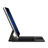 Clavier TASSO sans fil rétroéclairé RVB à touches mécaniques avec pavé tactile capacitif pour iPad Pro 11 pouces, iPad Air 4e/5e génération, Ultra