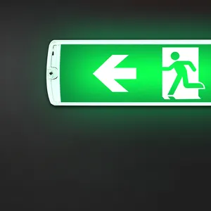 Self-contained Emergency Light 3 Hours Back Up LED Emergency Exit Sign