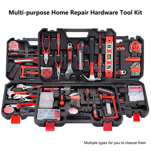 Kit d'outils d'urgence automobile 108 pièces avec clé et pince, ensemble d'outils d'assistance routière tout-en-un pour l'entretien des véhicules - Product Image 3