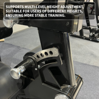 Machine de tirage vertical avant à roulement linéaire à glissement fluide pour triceps et adduction des épaules, avec poignée à prise serrée, pour salle de sport
