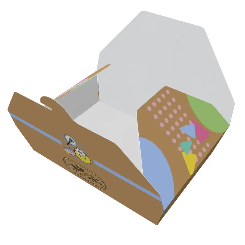 卸売使い捨てプラスチック包装クリアブリスターボックス、3コンパートメントBOPSクラムシェル食品容器クリアコンテナ/
