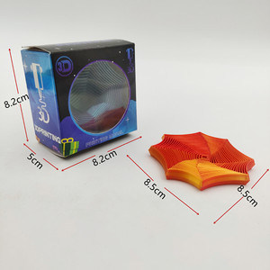 ของเล่นพลาสติกใยแมงมุมพิมพ์ลาย3D ของเล่นขนาดเล็ก5ถึง7ปีเพื่อความคิดสร้างสรรค์คลายเครียด - Product Image 2