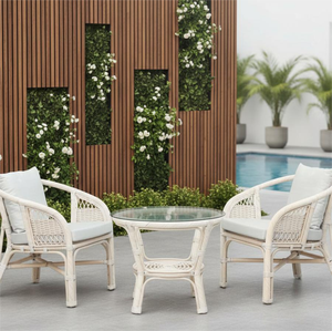 Muebles Modulares de Ratán Hechos a Mano TAFANO TWISTED, Diseño Asiático Antiguo y Cómodo para Sala de Estar, Apartamento, Oficina en Casa, Hotel, Villa - Product Image 6