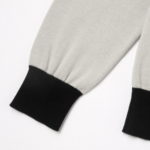 2024 ultimi Design da uomo con collo alto in maglia semplice maglioni Pullover Club con Logo personalizzato collo a Polo Golf maglioni con cerniera a quarti - Product Image 4