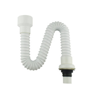 Tubería de drenaje de PVC de 1.5 pulgadas con conexión de compresión curvada para urinario de pared, fácil instalación - Product Image 4