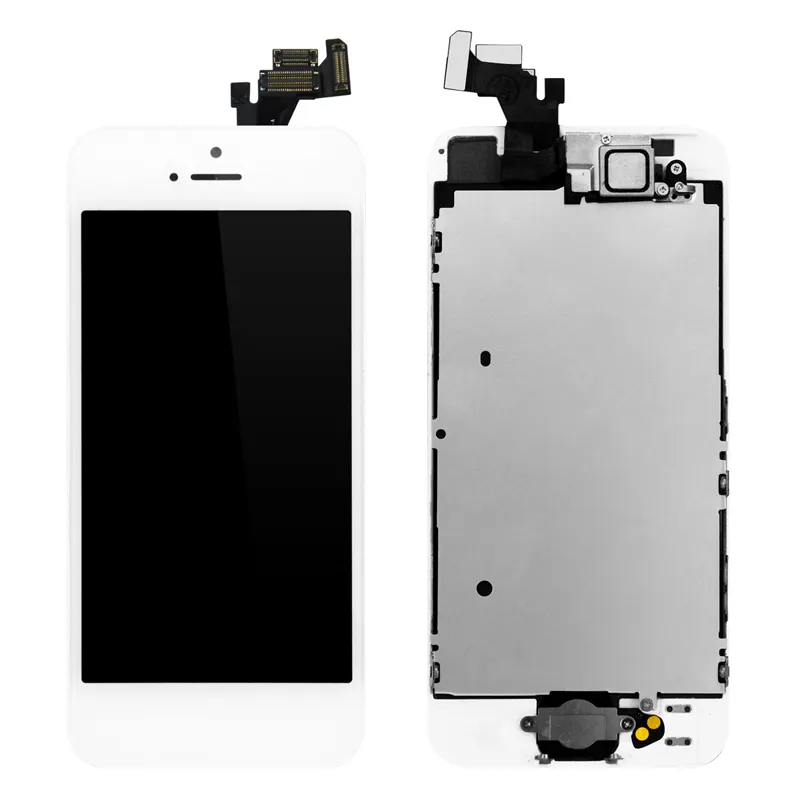 Complete LCD For iPhone 5 5S 5SE 5C Display LCD Touch Screen Digitizer Assembly Replacement Full Set with Home button+Camera