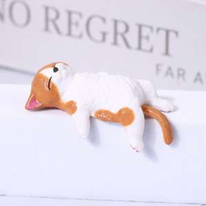 Wholesale Mini Cute <strong>Cat</strong> <strong>Figurine</strong> for Cross-border Office, Computer, Car Center Console, Display Screen, Edge Decoration <strong>Figurine</strong> - Product Image 4
