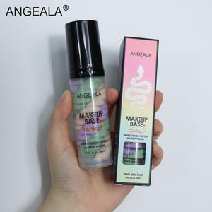 ANGEALA NO. <span class=keywords><strong>Base</strong></span> <span class=keywords><strong>de</strong></span> <span class=keywords><strong>Maquillaje</strong></span> Contorno <span class=keywords><strong>de</strong></span> Tres Colores con Efecto Arcoíris 2352 para Piel Mixta, Disimula Poros, Hidrata e Ilumina - Product Image 4