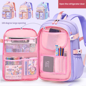 Sacs d'école pour enfants et étudiants avec logo personnalisé sacs à <span class=keywords><strong>dos</strong></span> pour adolescents sacs à <span class=keywords><strong>dos</strong></span> imperméable d'usine pour garçons et filles sacs d'école Oxford pour enfants - Product Image 3