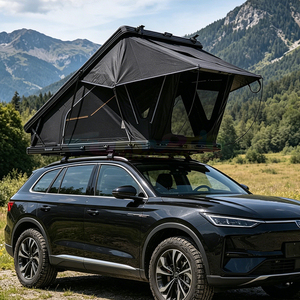 Aluminum 4 Person Lightweight Hardshell Car Rooftop Tent Hard Shell Camping Dachzelt Carpa De Techo Hard Shell Roof Top Tent - Product Image 5