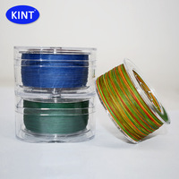 Tali Katun Kepang Bermerek KINT Benang Lilin Bulat Bondi 045/055/065mm Warna-warni Untuk Rajutan Kemasan Kotak Guangdong Grosir