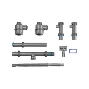 OSONOE – Support de personnalisation, évier de <span class=keywords><strong>cuisine</strong></span> moderne réglable, <span class=keywords><strong>anti</strong></span>-<span class=keywords><strong>odeur</strong></span>, raccord de tuyau d'évacuation, filtre en plastique PP - Product Image 3