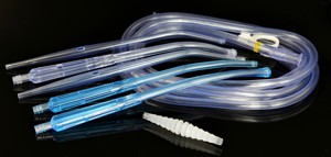 Cathéter d'aspiration <span class=keywords><strong>Yankauer</strong></span> résistant aux plis, en matériau non toxique, léger, pour soins post-opératoires - Product Image 2