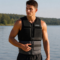 Veste de sauvetage en néoprène pour hommes, vente en gros, pour wakeboard, wakesurf, jet-boat, ski nautique, gilet de sauvetage, chalecos salvavidas ratunkowe meskie