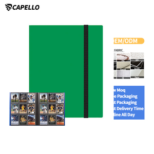 <span class=keywords><strong>Album</strong></span> de cartes à collectionner 360 pochettes avec reliure à spirale pour cartes Pokémon TCG MTG YuGiOh et cartes de sport - Product Image 1