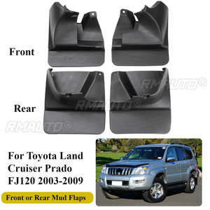 สำหรับ Toyota Land Cruiser Prado FJ120 120 ปี 2003-2009 บังโคลนแบบขึ้นรูป ป้องกันโคลนกระเด็น บังโคลนหน้าหรือหลัง อุปกรณ์เสริม - Product Image 1