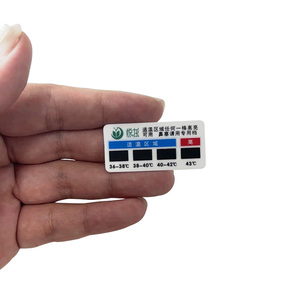 Etiqueta autoadesiva do indicador de temperatura do equipamento industrial vara na tira do termômetro - Product Image 2