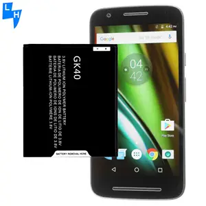 Motorola G4用2800mAhXT1607 XT1609 XT1600GK40バッテリープレイバッテリーG4バッテリー