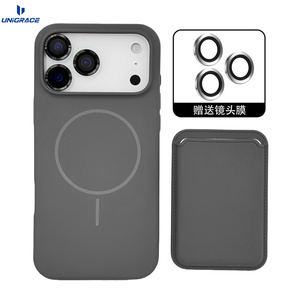 Coque en silicone magnétique pour <span class=keywords><strong>iPhone</strong></span> 15, compatible avec <span class=keywords><strong>iPhone</strong></span> 17 et <span class=keywords><strong>iPhone</strong></span> 14 Pro Max, étui portefeuille magnétique pour téléphone - Product Image 4