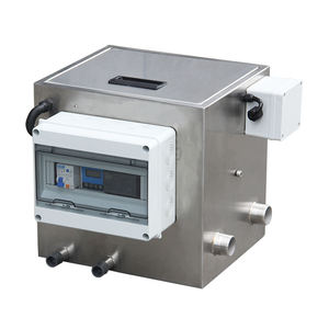 काउटर 220 वी कोई तालाब स्वचालित सफाई मशीन मोटर स्टेनलेस स्टील रोटरी ड्रम फिल्टर थोक पानी उपचार प्रणाली - Product Image 2