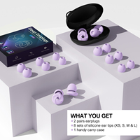 Bouchons d'oreilles en silicone personnalisés avec logo pour hôtel, compagnie aérienne, hôtellerie, réutilisables, réduction du bruit, sommeil, voyage, CE EN352