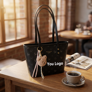 Sacs à main personnalisés de luxe pour femmes avec <span class=keywords><strong>logo</strong></span> de <span class=keywords><strong>marque</strong></span>, en cuir PU de haute qualité, vente en gros OEM, tissés, été/hiver - Product Image 1