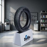 Pneu de moto Dolfin (TL) 80/100-17 Avant-ZAP |   Pneu sans chambre à air |   Pneu avant de moto de qualité supérieure