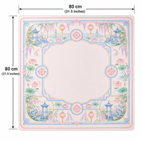 Table de Mahjong Américaine Moderne de Luxe Personnalisée, 160 Mini Pièces en Acrylique, Portable, Finition Brillante Blanc Perle Cristal, pour le Divertissement