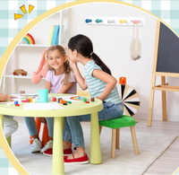 Natürlicher Holz-Wandhaken mit 5 Farbigen Knopfhaken für Kinderzimmer und Badezimmer-Aufbewahrung