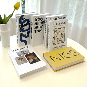 Libros Falsos Decorativos AHMH al por Mayor, Revistas Falsas para Decoración de Mesa de Centro, Libros de Imitación para Decoración del Hogar - Product Image 1