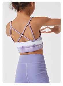 Ropa de Yoga para Niñas, Diseño 2025, Bra Deportivo para Yoga, Venta al Por Mayor, Ropa Deportiva Infantil - Product Image 6