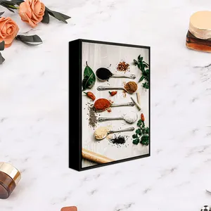 Wall-Art Supplies Floater Frames For Canvas Paintings 1.25 Inch Deep Picture Frame Floating Wooden Photo Frame