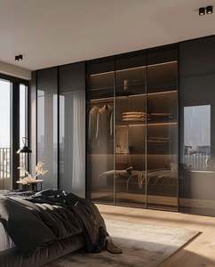 Armoire de chambre à coucher moderne de luxe, armoire de conception moderne, dressing, meubles universels - Product Image 1