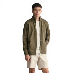 Sweat-shirt élégant pour homme à fermeture éclair 1/4 - Tissu polaire doux de qualité supérieure, col montant, uni, pour toutes les saisons - Product Image 3