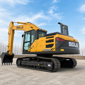 Excavatrice sur chenilles hydraulique SDLG E6225H de 22 tonnes, neuve, pour la construction et les travaux de terrassement - Product Image 1