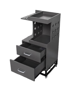 Hair Salon <b>Trolley</b> <b>Tool</b> Cart Hair Salon Special <b>Tool</b> Cabinet Hair Salon Shelf Drawer Style Mirror Cabinet - Product Image 2