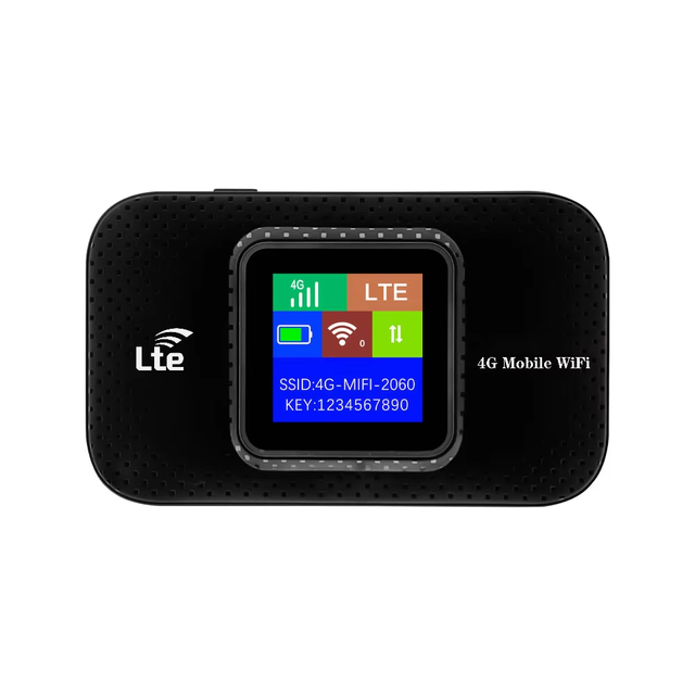 Custom 4G LTE Router Portable MiFi WiFi with Type-C Charging, SIM Card Slot, Car Mobile Hotspot, OEM & ODM Available