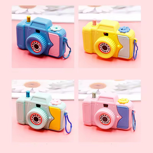2025 최고 판매 DIY 어린이 프로젝션 카메라 교육 완구 3d 보고 귀여운 만화 동물 카메라 장난감 생일 파티 - Product Image 5