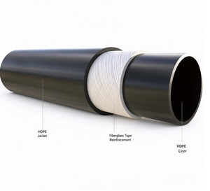Tubería Termoplástica Reforzada con Fibra de Vidrio Directo de Fábrica, Tubería Compuesta Flexible RTP para Línea de Transmisión de Petróleo, Gas y Agua - Product Image 1