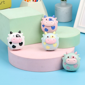 Sinh viên bút chì mài với dễ thương Mini bò thiết kế hướng dẫn sử dụng phim hoạt hình trường văn phòng phẩm - Product Image 3